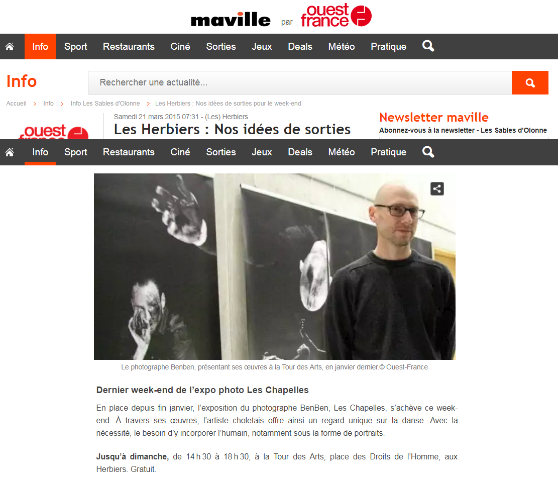 expo photo Les Chapelles BenBen